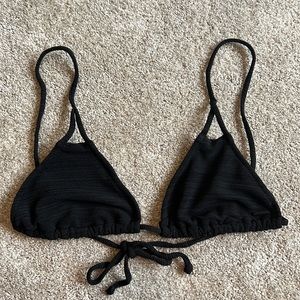 Volcom Black Bikini Top